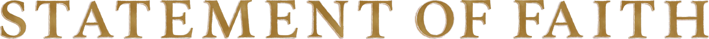 Statement of faith