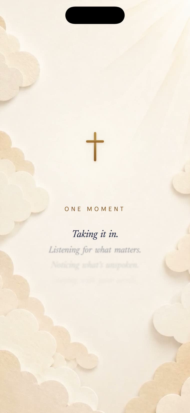 Before God — the weighing